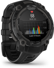 Kép betöltése a galériamegjelenítőbe: Garmin | INSTINCT 3, 45mm AMOLED, Fekete (ED)