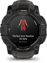 Kép betöltése a galériamegjelenítőbe: Garmin | INSTINCT 3, 50mm AMOLED, Fekete, sötétszürke szíjjal (ED)