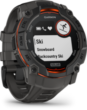 Lade das Bild in den Galerie-Viewer, Garmin | INSTINCT 3, 50mm Solar, Fekete, sötétszürke szíjjal (ED)