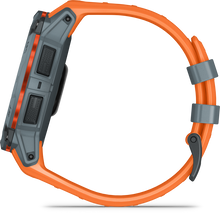 Kép betöltése a galériamegjelenítőbe: Garmin | INSTINCT 3, 50mm Solar, Szürke, narancs szíjjal (ED)