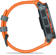 Kép betöltése a galériamegjelenítőbe: Garmin | INSTINCT 3, 50mm Solar, Szürke, narancs szíjjal (ED)