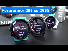 Videó betöltése és lejátszása a galériamegjelenítőben: Garmin | Forerunner 265 Fekete-szürke