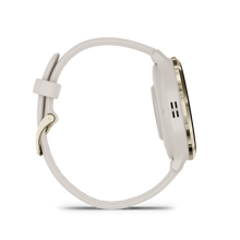 Lade das Bild in den Galerie-Viewer, Garmin | VENU 3S ELEFÁNTCSONT KRÉMARANY, SZILIKON SZÍJJAL