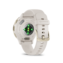 Lade das Bild in den Galerie-Viewer, Garmin | VENU 3S ELEFÁNTCSONT KRÉMARANY, SZILIKON SZÍJJAL