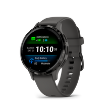 Load image into Gallery viewer, Garmin | VENU 3S SZÜRKE, SZÜRKE KERETTEL, SZILIKON SZÍJJAL