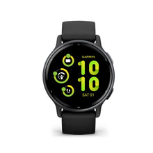 Load image into Gallery viewer, Garmin | VÍVOACTIVE 5 FEKETE, SZILIKON SZÍJJAL