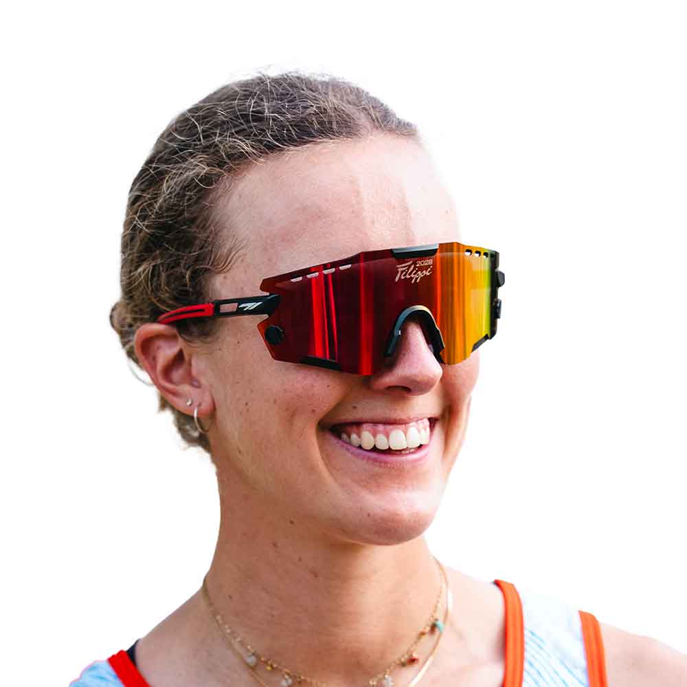 Filippi Aliante Sonnenbrille – mit weißem Rahmen