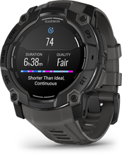 Load image into Gallery viewer, Garmin | INSTINCT 3, 50mm AMOLED, Fekete, sötétszürke szíjjal (ED)
