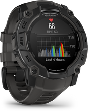 Load image into Gallery viewer, Garmin | INSTINCT 3, 50mm AMOLED, Fekete, sötétszürke szíjjal (ED)
