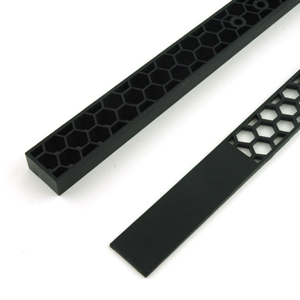 Inclined nylon rails for bogies - 2 pieces I Martinoli