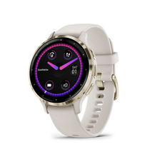 Load image into Gallery viewer, Garmin | VENU 3S ELEFÁNTCSONT KRÉMARANY, SZILIKON SZÍJJAL (ED)
