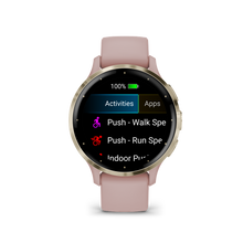 Kép betöltése a galériamegjelenítőbe: Garmin | VENU 3S RÓZSA KRÉMARANY, SZILIKON SZÍJJAL (ED)
