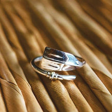Kép betöltése a galériamegjelenítőbe: Evezős gyűrű - Bárd lapát | Stroksides Design
