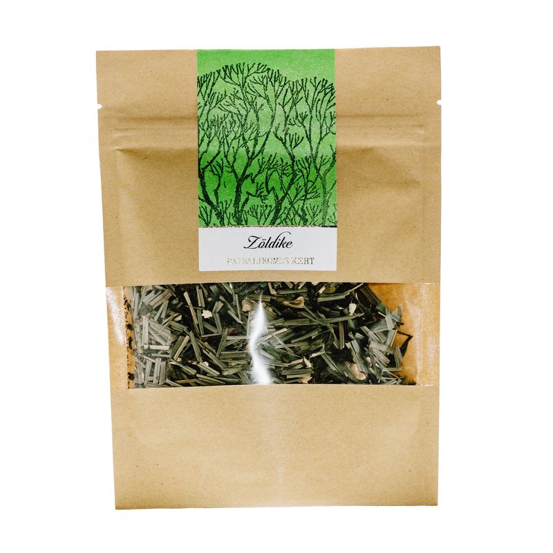 Zöldike tea papír tasakban 50 gr | Bazsalikomos kert