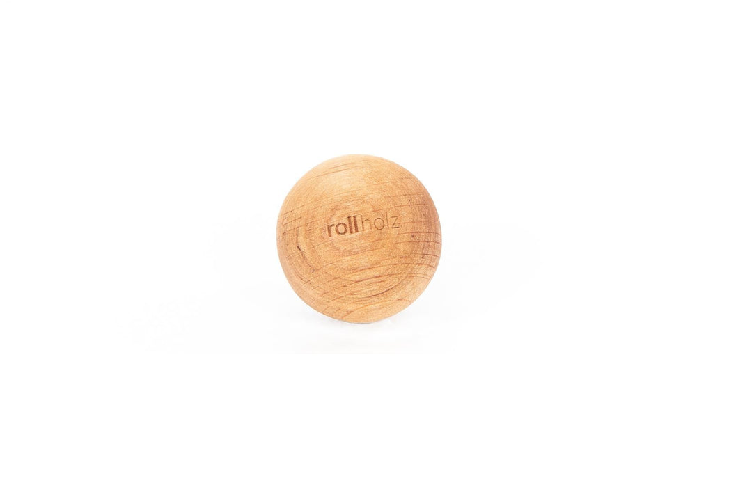 Masszázs golyó - égerfa, 4 cm | rollholz