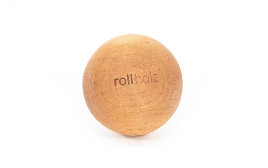 Masszázs golyó - tölgyfa, 7 cm | rollholz