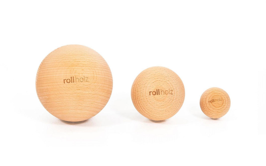 Fa masszázs labda szett | rollholz