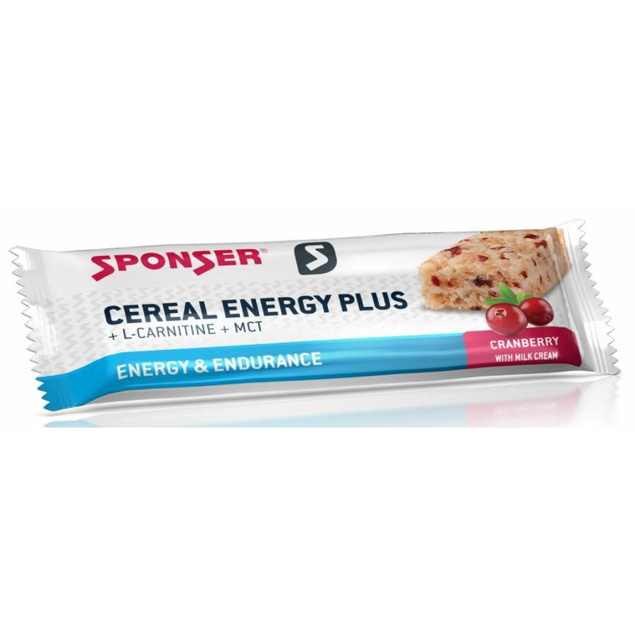 Sponsor Cereal Energy Plus Müsliriegel 40g, Heidelbeere
