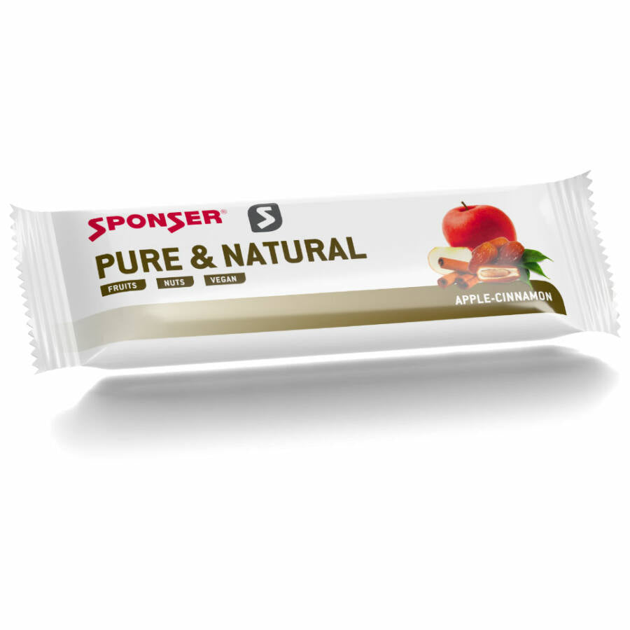 Sponsor Pure & Natural Energieriegel 50g, Apfel-Zimt