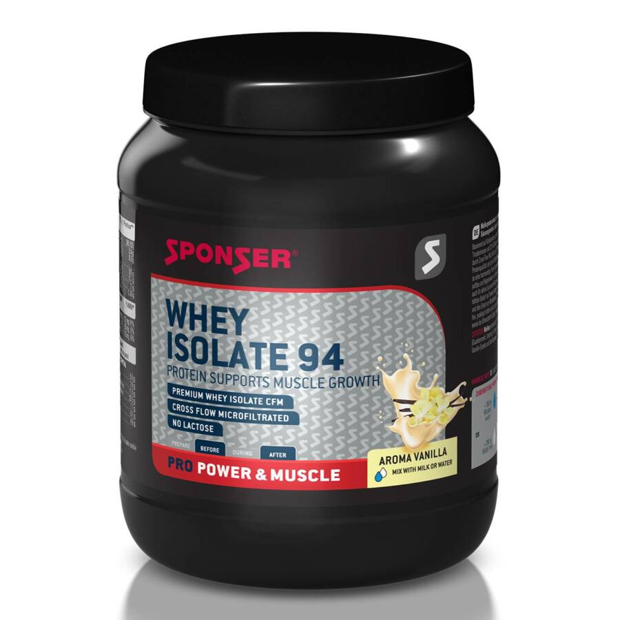 Sponsor Whey Isolate 94 Proteinpulver 1500g, Vanille