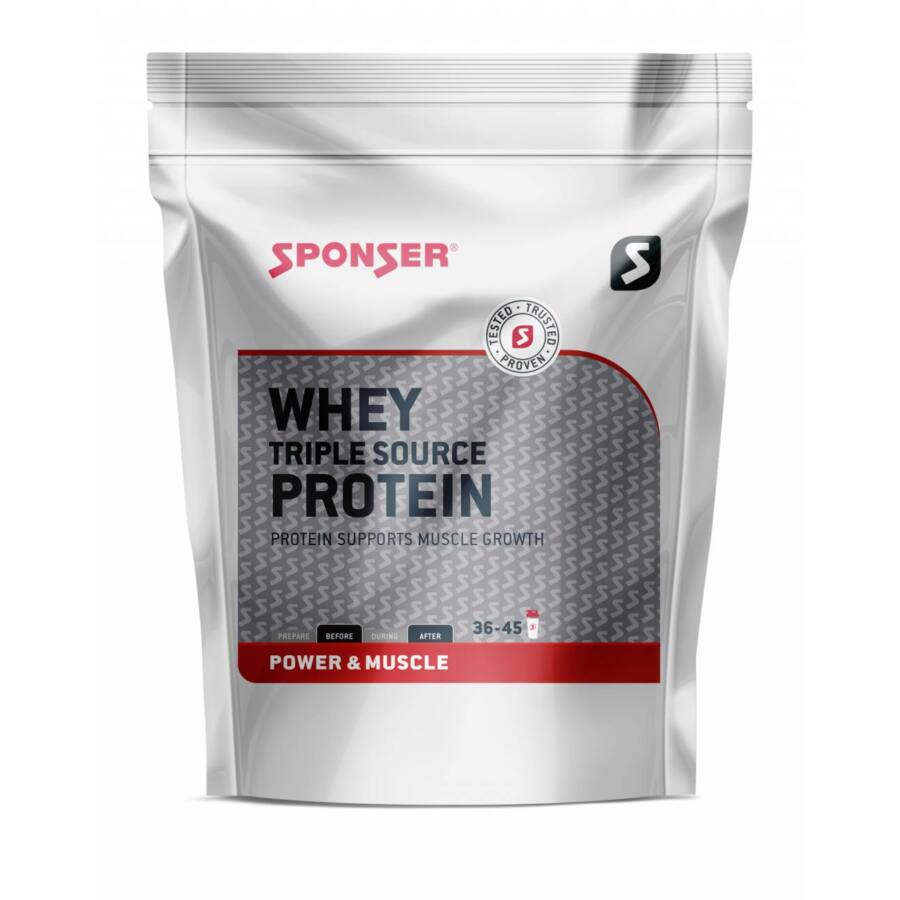 Sponsor Whey Triple Source Protein Proteinpulver 500g, Schweizer Schokolade